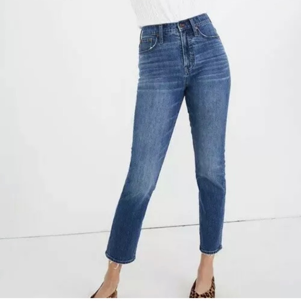 Madewell Perfect Vintage Crop Jean Size 25 petite